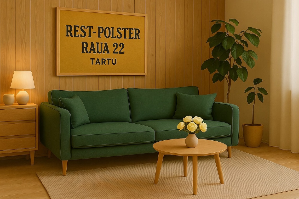 Rest-Polster OÜ – kvaliteetne pehmemööbli remont Tartus